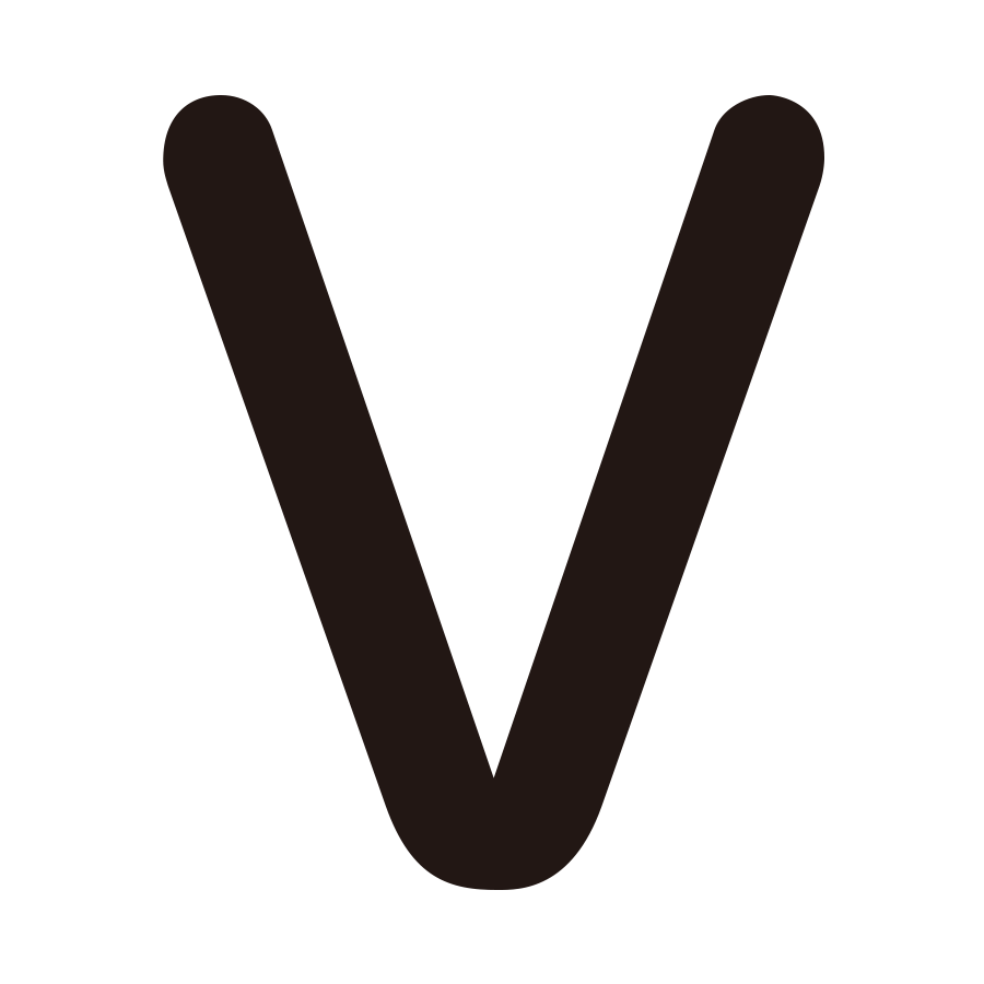 v